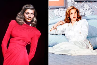 Marcarás hombro sin miedo al fracaso
	

	Lauren Bacall, una de las pocas personas del mundo a la que le pueden quedar bien las hombreras.