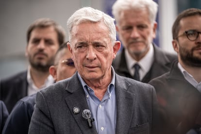 Álvaro Uribe, en Bogotá, el 23 de agosto del 2025.
