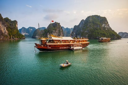 La bahía de Halong, en Vietnam.