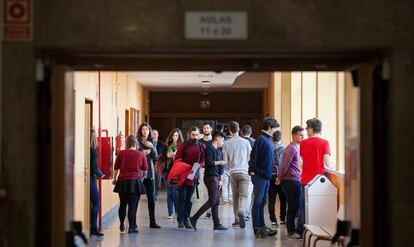 La Escuela Técnica Superior de Ingeniería Aeronáutica y del Espacio (ETSIAE) de la Universidad Politécnica de Madrid. 