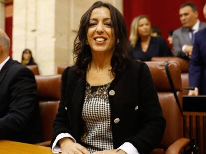 Marta Bosquet, diputada de Cs elegida presidenta del Parlamento andaluz.