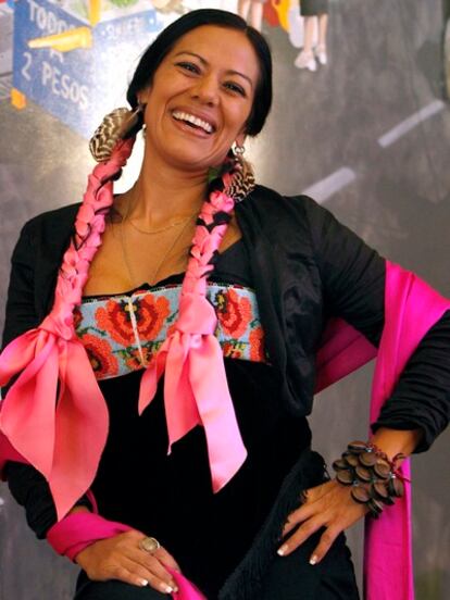 La cantante mexicana Lila Downs.
