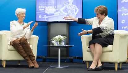 Christine Lagarde y Kristalina Georgieva.