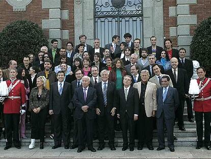 Recepción en el palacete Albéniz