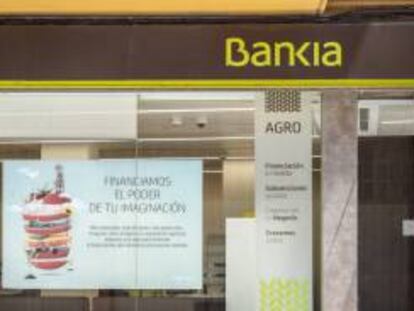 Una sucursal de Bankia.