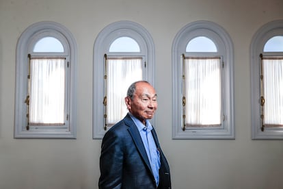 Francis Fukuyama at the Rafael del Pino Foundation, in Madrid.