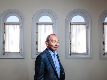 Francis Fukuyama, este lunes en la Fundación Rafael del Pino, en Madrid.