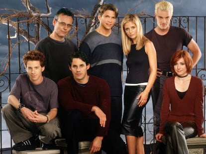 El reparto de 'Buffy, cazavampiros'