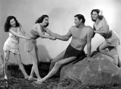 Johnny Weissmuller, el Tarzán más famoso de la historia, acabó retirado en Acapulco (México).