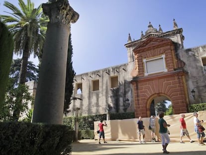 Gardens at the Real Alcázar in Seville, where ‘Game of Thrones’ is being filmed.