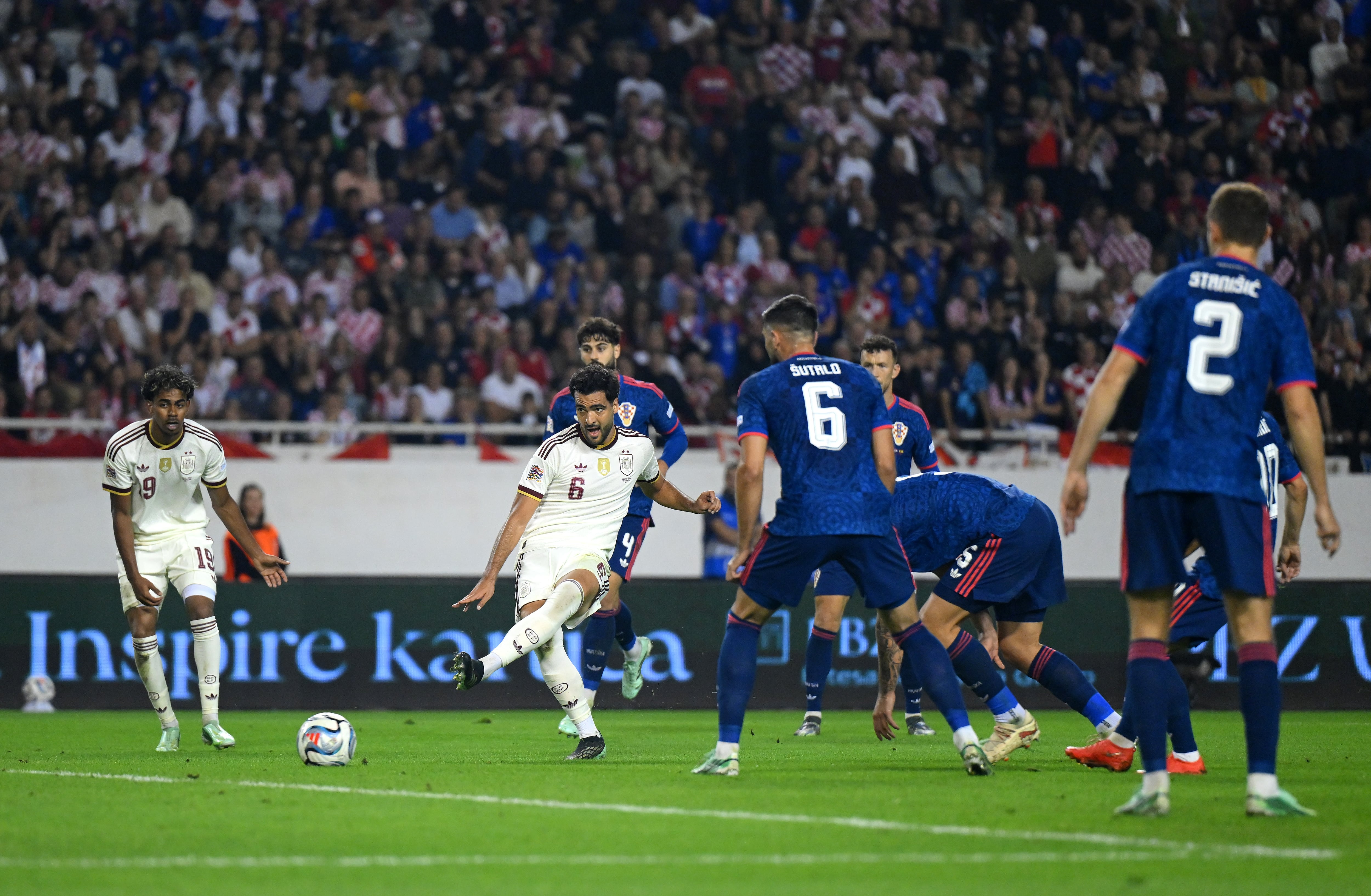Croacia - España en directo | Mikel Merino marca un doblete para remontar el partido