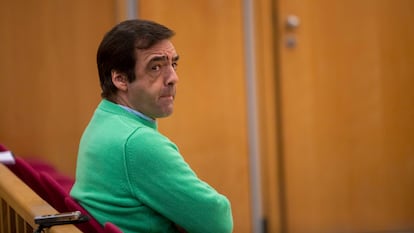 Iñaki Badiola, el pasado mes de enero, en la primera sesión del juicio.