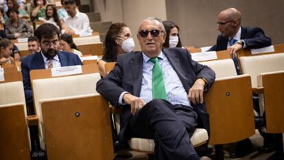 Carlos Fabra en un acto del Colegio de Abogados de Castellón celebrado el pasado septiembre.