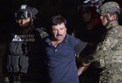 Joaquín Guzmán Loera, El Chapo, el 8 de enero pasado.