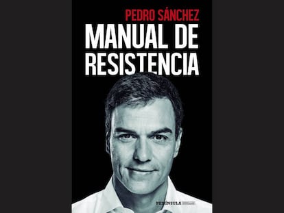 La portada de 'Manual de Resistencia", el libro de Pedro Sánchez.