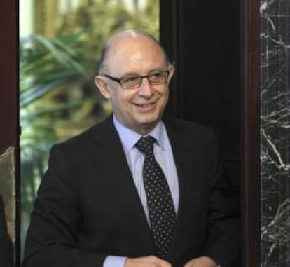 El ministro de Hacienda, Cristóbal Montoro. EFE/Archivo