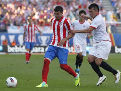 Reyes, en un partido frente al Sevilla.