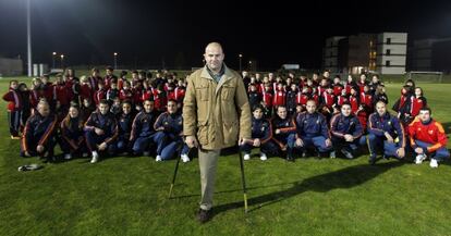 Eduardo Valcarcel, director de la Escuela de Real Federaci&oacute;n de F&uacute;tbol Samuel S&aacute;nchez 
 