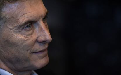 El presidente argentino, Mauricio Macri, esta semana.