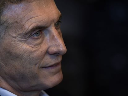 El presidente argentino, Mauricio Macri, esta semana.