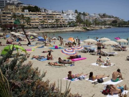 Playa de Figuerets, en Ibiza.