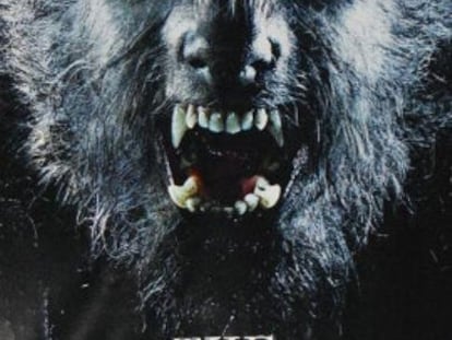 Cartel de El hombre lobo (2009)