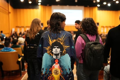 Congreso en honor a Diego Maradona en Buenos Aires