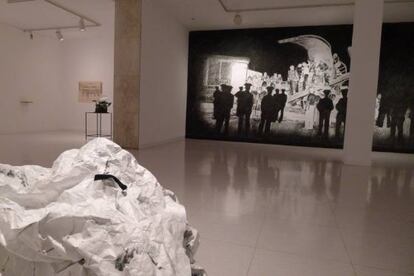 Vista de la exposición 'Kill Lies All' de Javier Arce.