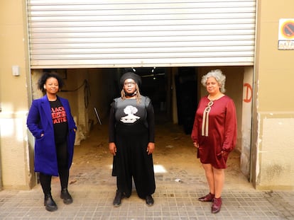 Impulsoras del proyecto Periferia Cimarronas, un espacio para el encuentro cultural en la periferia de Barcelona.