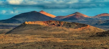 Paisaje volcánico en Timanfaya