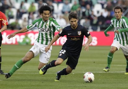 Diego e Iriney en un partido de la temporada pasada