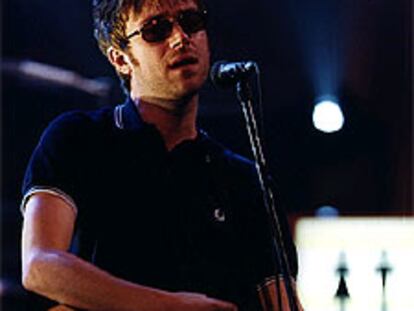 Damon Albam, componente del grupo Blur.