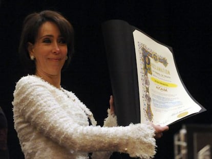 María Asunción Aramburuzabala, en 2009.