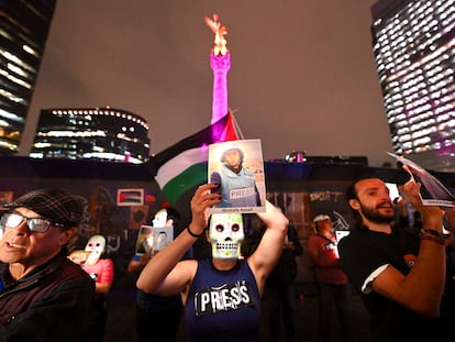 protesta periodistas en mexico
