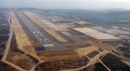 El aeropuerto de Castell&oacute;n, construido en el t&eacute;rmino municipal de Vilanova d&rsquo;Alcolea. 