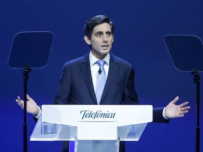 José María Álvarez-Pallete, presidente de Telefónica.