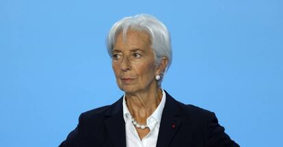 Christine Lagarde, presidenta del BCE