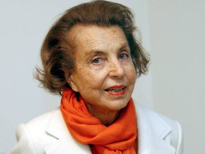 Liliane Bettencourt, en junio de 2004.