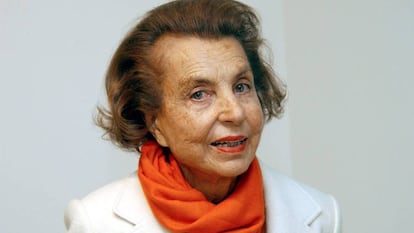 Liliane Bettencourt, en junio de 2004.