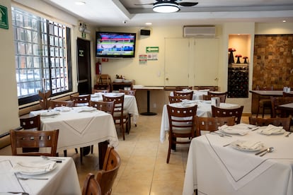 Interior del restaurante.
