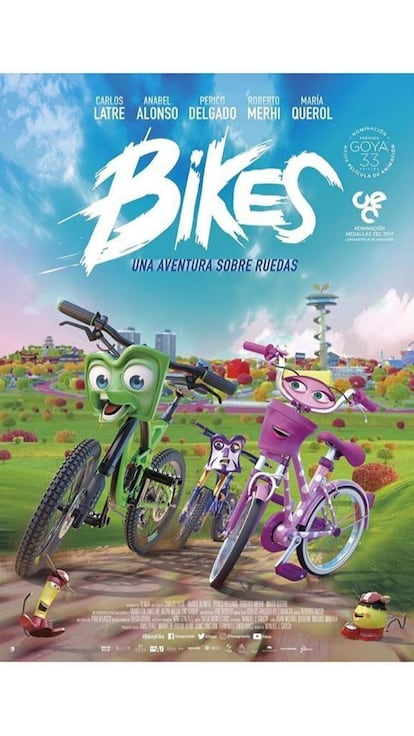 Póster de la película 'Bikes' (2018).