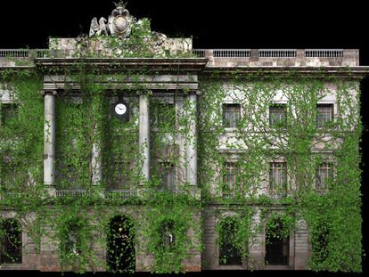 Durante las noches se harán proyecciones sobre la fachada del Ayuntamiento, en la plaza de Sant Jaume.