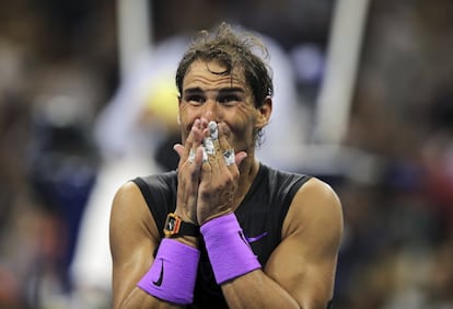 US Open 2019. Rafael Nadal se enfrentó a Daniil Medvedev por 7-5, 6-3, 5-7, 4-6 y 6-4.