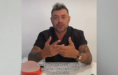 Imagen del doctor Andrés Álvarez Amariles en un anuncio de sus redes sociales.