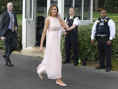 As mensagens ocultas das fotos que Melania Trump postou no Twitter