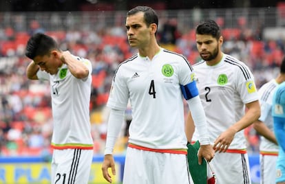 Márquez, durante la Copa Confederaciones.