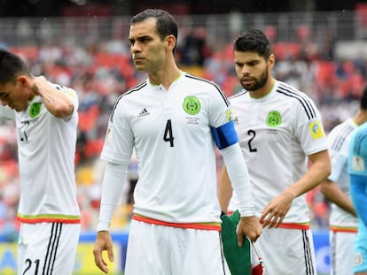 Márquez, durante la Copa Confederaciones.