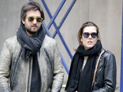 Carlota Casiraghi con Dimitri Rassam.