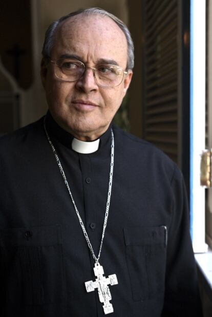 El cardenal Jaime Ortega.