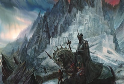 Rey Brujo de Tolkien, por el ilustrador John Howe.